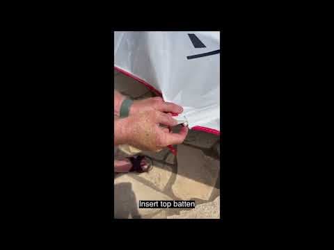 Rigging — top batten v2 — instruction video (~1:00)